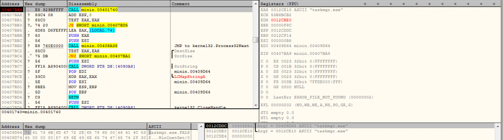 Fig.13 Check for taskmgr.exe