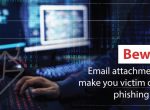 Beware! Email attachments can make you victim of spear phishing attacks