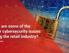 What are some of the major cybersecurity vulnerability points facing the retail industry