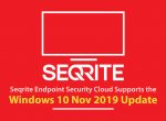 Seqrite Endpoint Security Cloud Supports the Windows 10 Nov 2019 Update