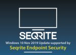 Windows 10 Nov 2019 Update supported by Seqrite Endpoint Security