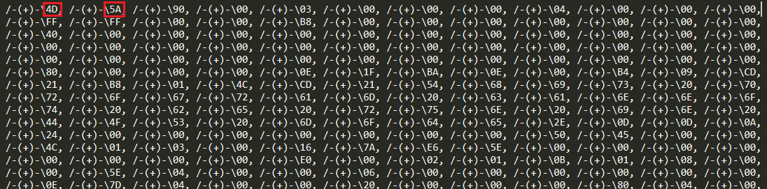 Figure 10: Final payload hosted on Pastebin