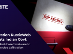 Operation RusticWeb targets Indian Govt: From Rust-based malware to Web-service exfiltration