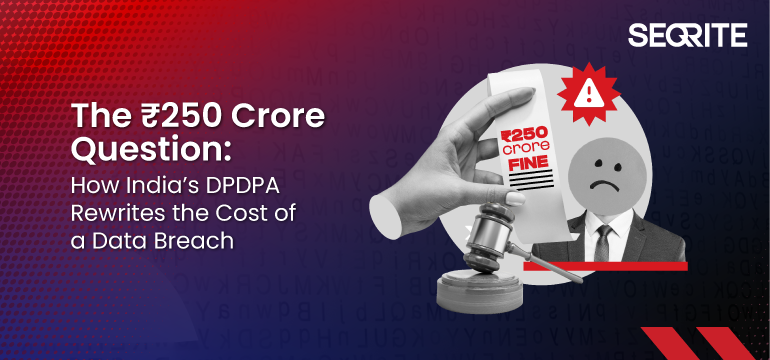 The ₹250 Crore Question: How India’s DPDPA Rewrites the Cost of a Data Breach