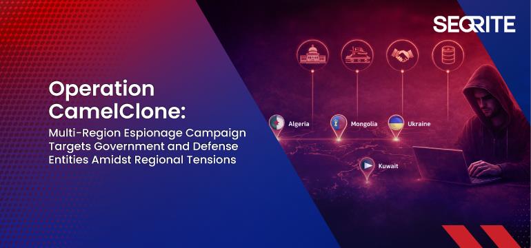 Operation CamelClone: Multi-Region Espionage Campaign Targets Government and Defense Entities Amidst Regional Tensions