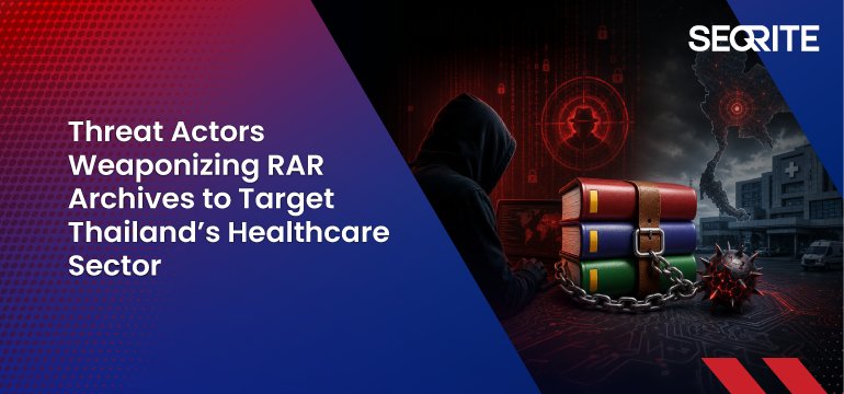 Threat Actors Weaponizing RAR Archives to Target Thailand’s Healthcare Sector