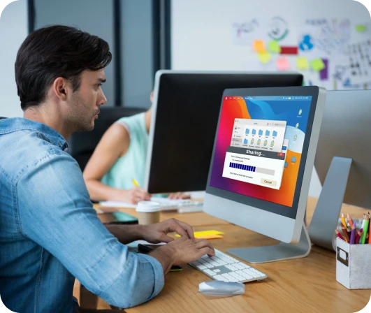 Accidental or intentional file sharing can put sensitive data at risk. 